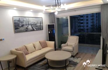3br flat with heating in pudong lujiazui